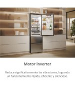 Frigo Combi No Frost 185 A 195 Cm. HAIER EXC HTW5618DNMG
