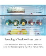 Frigo Combi No Frost 185 A 195 Cm. HAIER EXC HTW5618DNMG