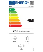 Frigo Combi No Frost 200 A 203 Cm. BALAY GB 3KFE776WE