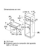 Horno Encastre Independiente BALAY GB 3HB413CX3