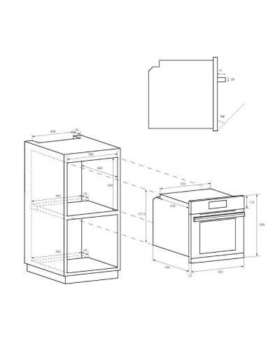 Horno Encastre Independiente CANDY GB FIDCX696L
