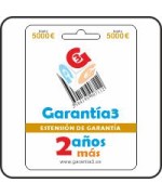 Extensión de garantía 2 años G3-tope máxim 5000