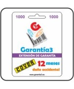 GARANTÍA3 COVER - 12 meses - tope máximo-1000